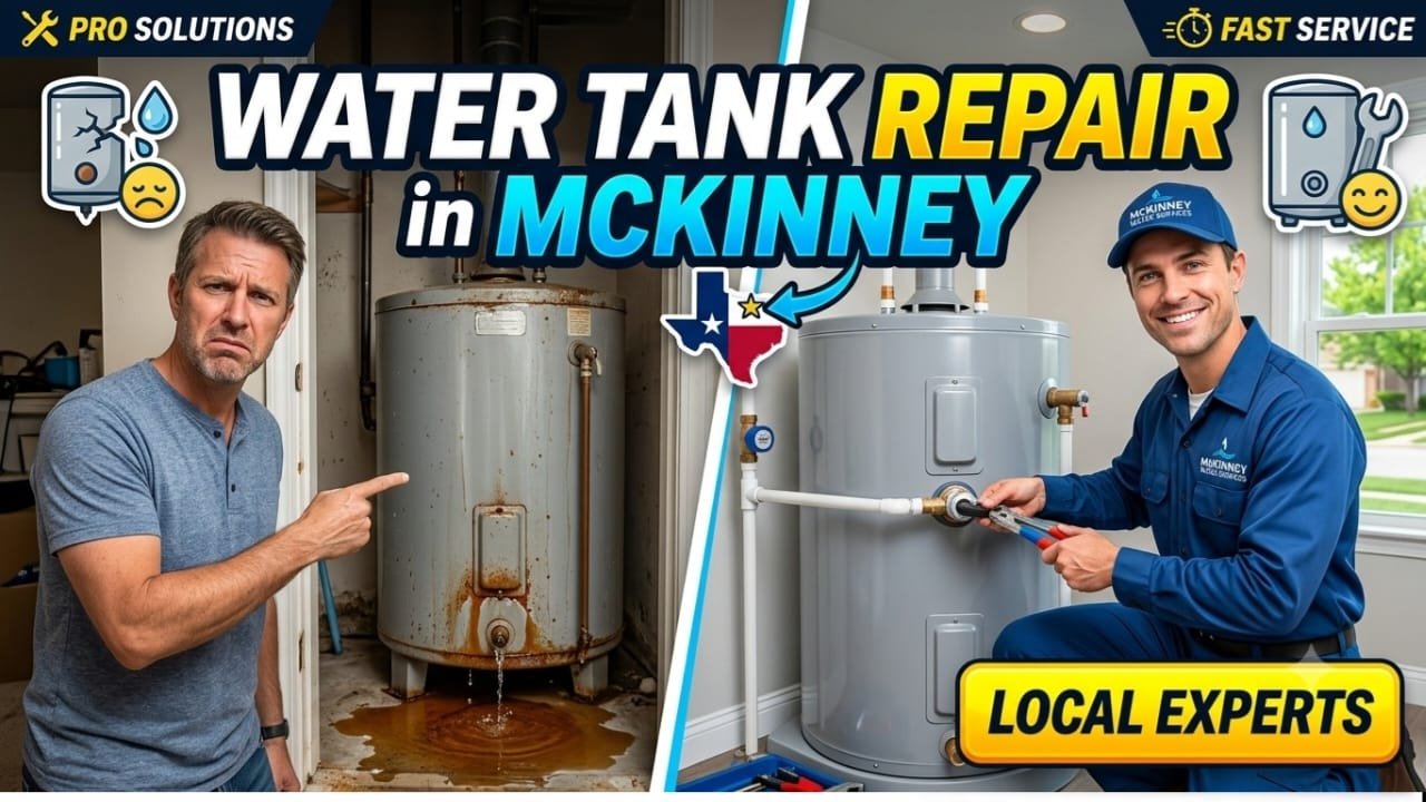 Water Tank Repair in Frisco Local Plumber Near Me